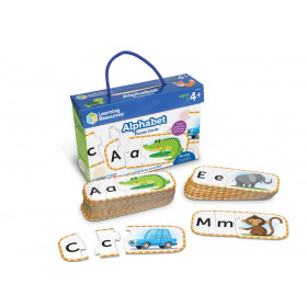 Upp & Lowercase Alphabet Puzzle Cards