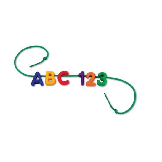 Uppercase Lacing Alphabet