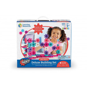 Gears! Gears! Gears!® Deluxe Building Set - Pink (Set of 100)