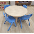Round Table with Height Adjustable Legs