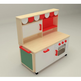 Mobile Kitchen Play Unit