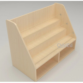 Acrylic Book Display Shelf