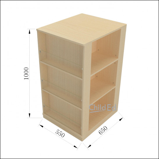 Book Display and Storage Tower