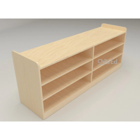 Shoe Shelf With Open Compartment (Horizontal)