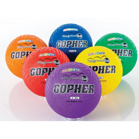 Rainbow Playground Balls 6"D Set Of 6