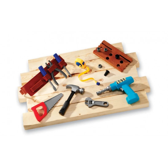 Pretend & Play® Work Belt Tool Set