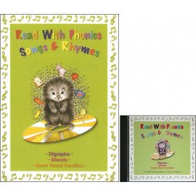 Read With Phonics: Sounds, Songs & Rhymes Audio CD & Song Book Volume 2 - Digraphs, Blends and Short Vowel Families
