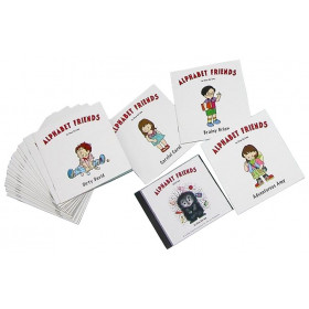 Read With Phonics: 26 Alphabet Friends Story Books