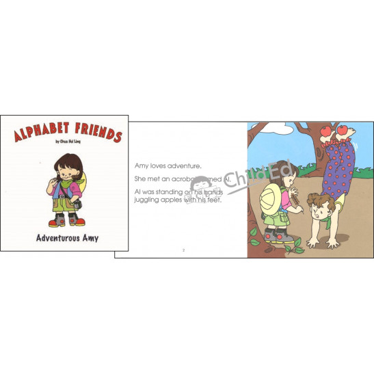 Read With Phonics: 26 Alphabet Friends Story Books