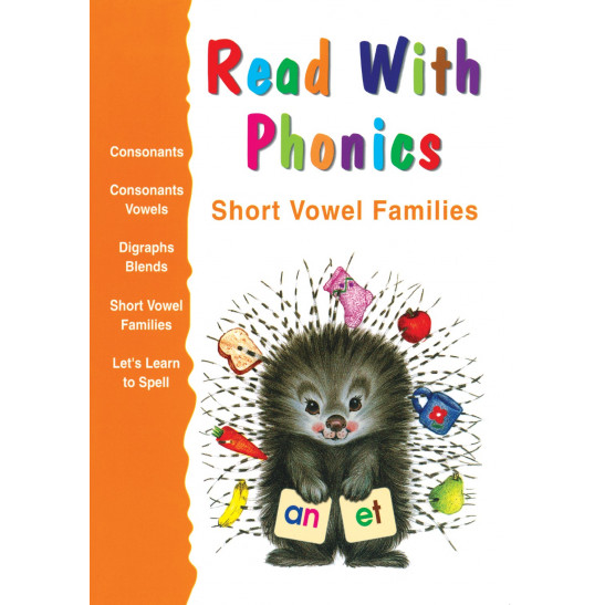 Read With Phonics: Short Vowel Families Workbook