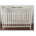 Baby Crib with Mattress