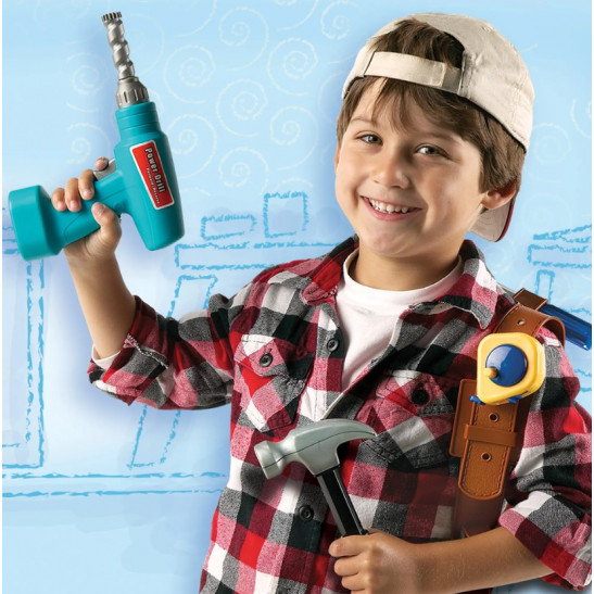 Pretend & Play® Work Belt Tool Set