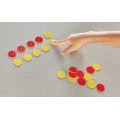 2-Color Yellow & Red Counters - Set of 200