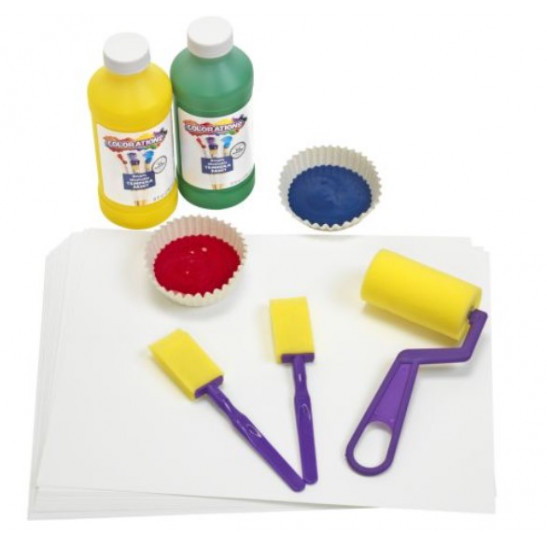 Colorations® Sponge Paint Wands - Set of 3