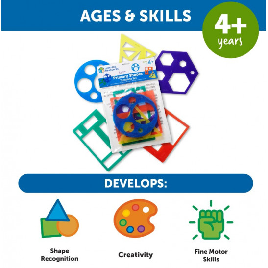 Primary Shapes Template Set