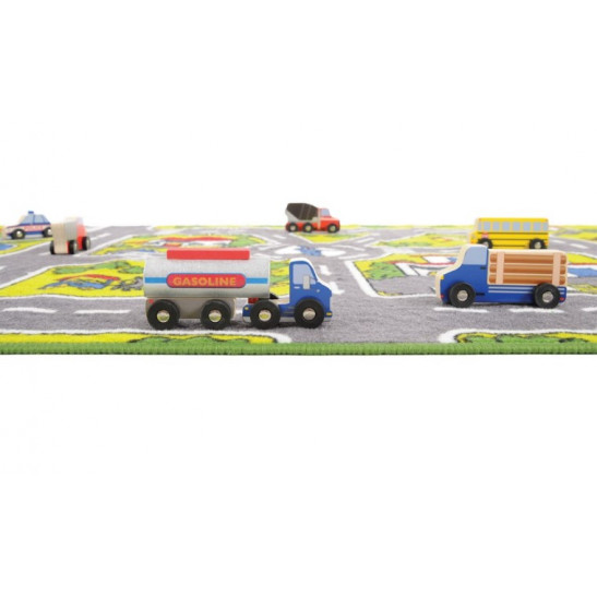 Wooden Transportation Set of 24