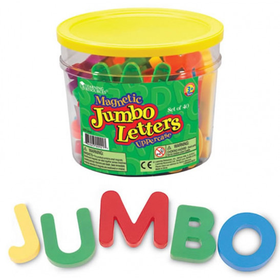 Jumbo Magnetic Letters - Uppercase