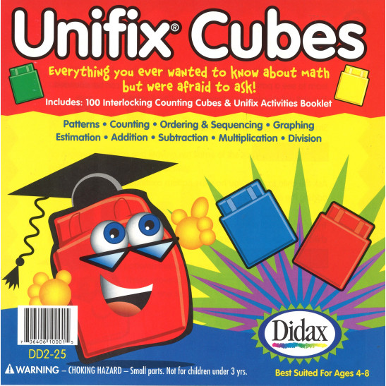 TR-Unifix Cubes Box 10Colors 500Pcs 2-21