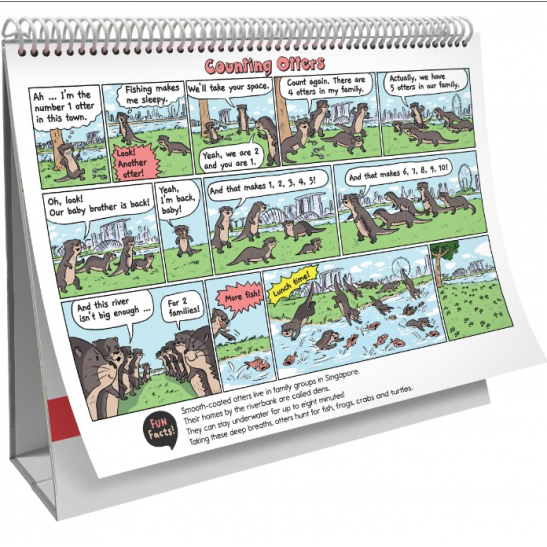 Singapore Maths Calendar 2025 (Age 7-8)