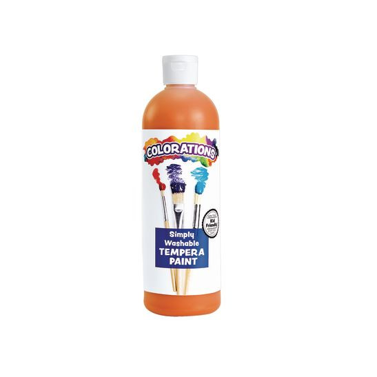 Colorations Washable Tempera 16oz 15/col Set