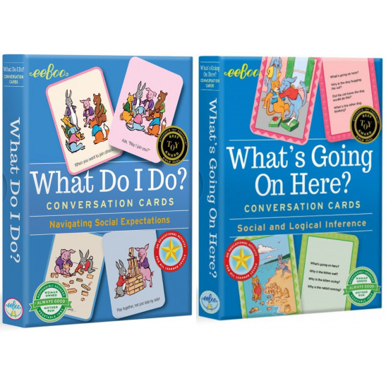 Conversation Flash Cards Set of 2