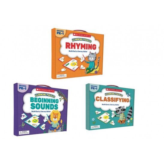 Beginning To Read Puzzles Set of 3
