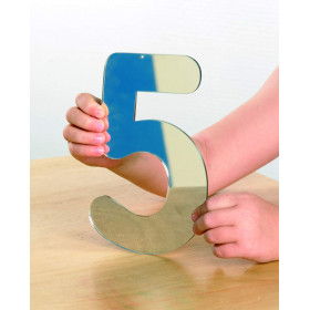 Mirror Numbers Pack of 10 Large 168mm