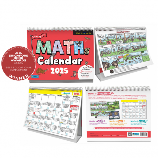 Singapore Maths Calendar 2025 (Age 7-8)