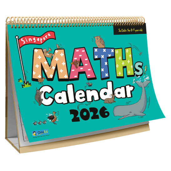 Singapore Maths Calendar 2026 (Age 8-9)