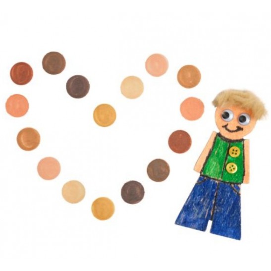 Colorations® Colors Like Me® Washable Chubby Markers Classroom Value Pack - Set of 256