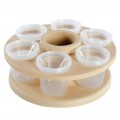 Spinning Tabletop Art Storage