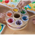 Spinning Tabletop Art Storage