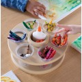 Spinning Tabletop Art Storage