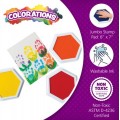 Colorations® Classic Colors Jumbo Washable Stamp Pads - Set of 6
