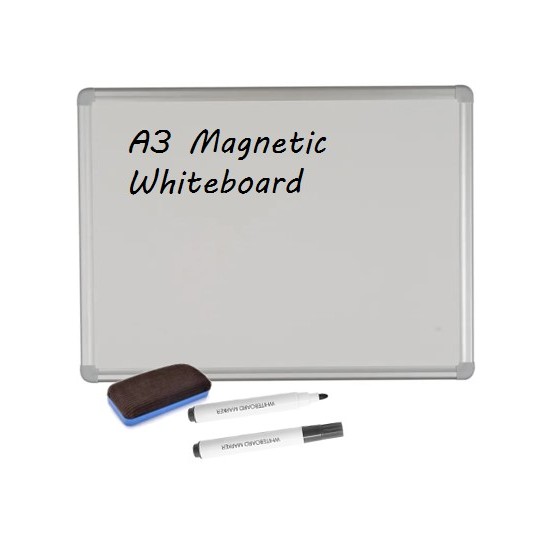 A3 Magnetic Whiteboard Set