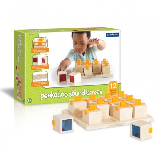 Peekaboo Sound Boxes 12pcs