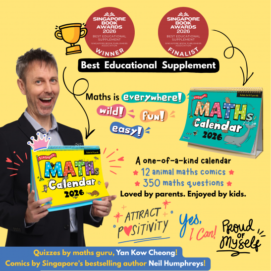 Singapore Maths Calendar 2026 (Age 8-9)